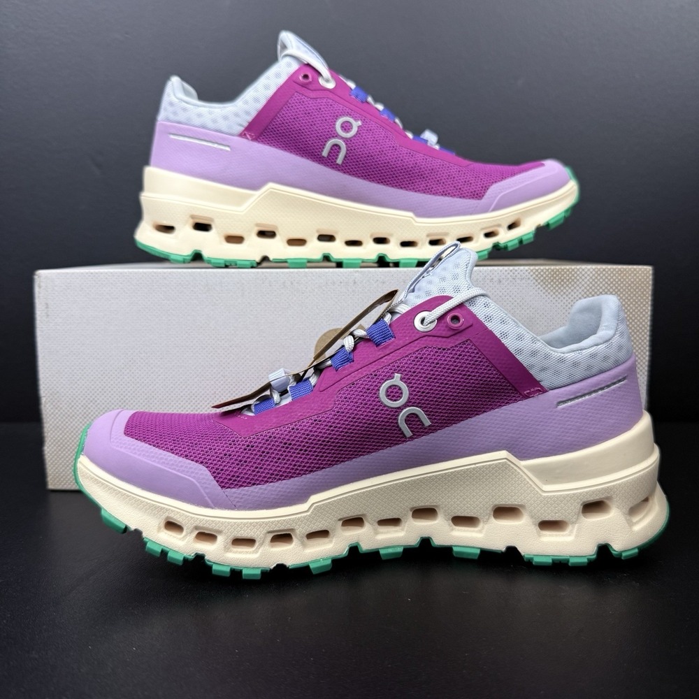 On Cloud Womens Cloud Ultra size 5 Rhubarb Ray Pink Purple Athleisure 44.98321 - Picture 3 of 16